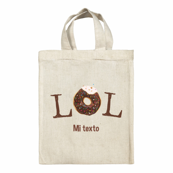 Bolsa tote bag para fiambrera personalizada - LOL
