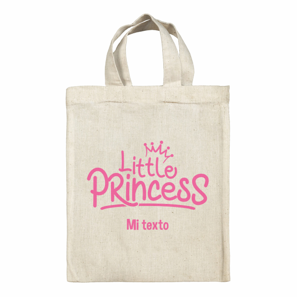 Bolsa tote bag para fiambrera personalizada - Princesita