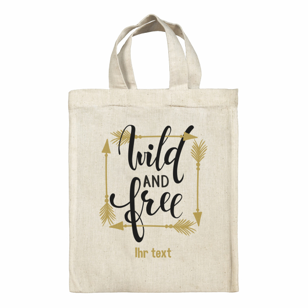 Bolsa tote bag para fiambrera personalizada - Wild and Free