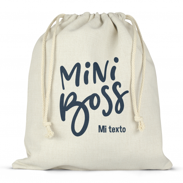 Mochila saco de cuerdas para fiambrera personalizada - Mini Boss