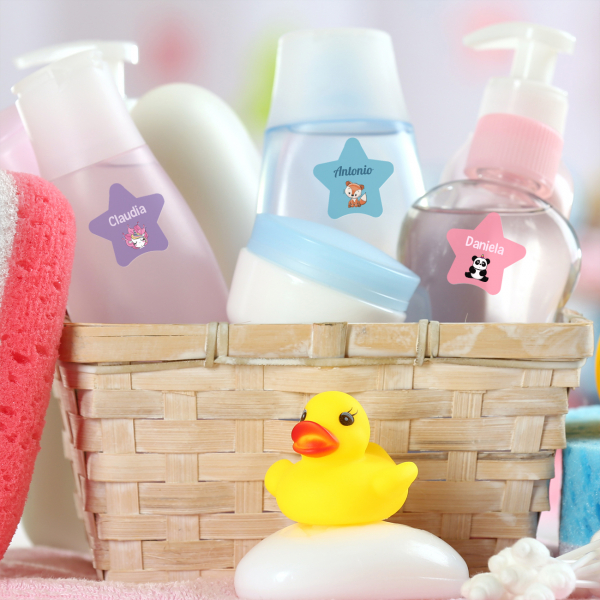 Pegatinas de estrellas de 1 línea