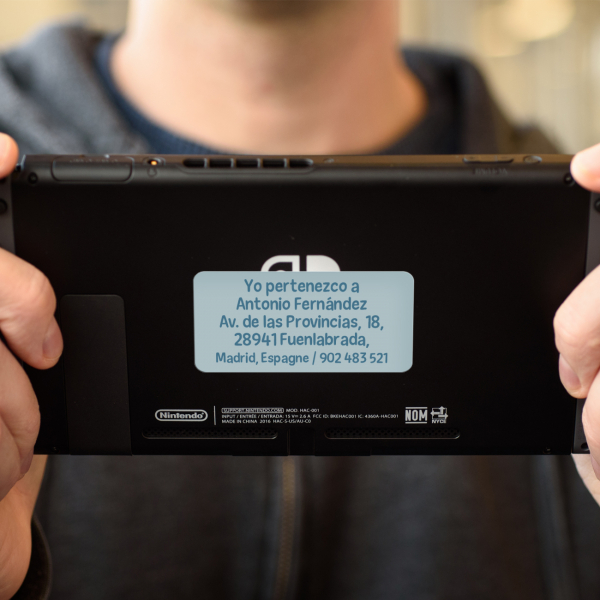 Pegatinas para direcciones de 5 líneas