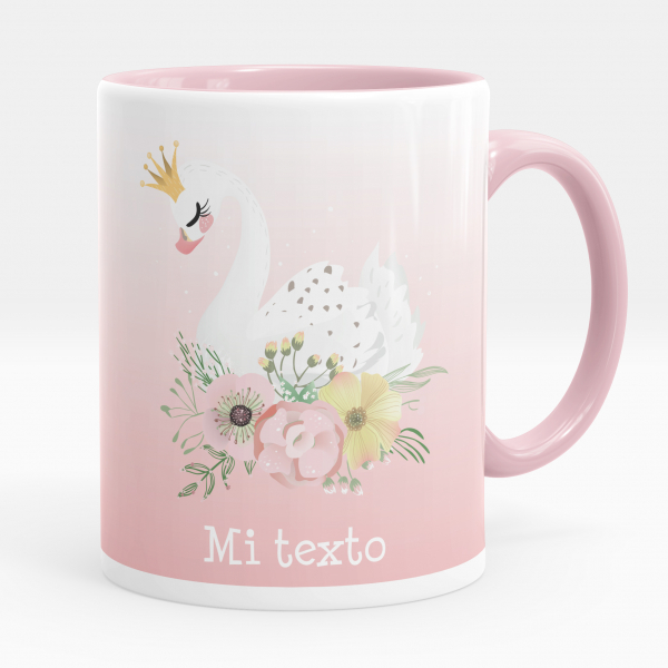 Taza personalizada - Cisne