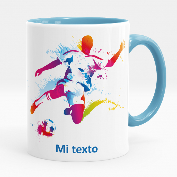 Taza personalizada - Futbolista