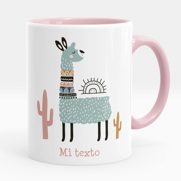 Taza personalizada - Llama cactus