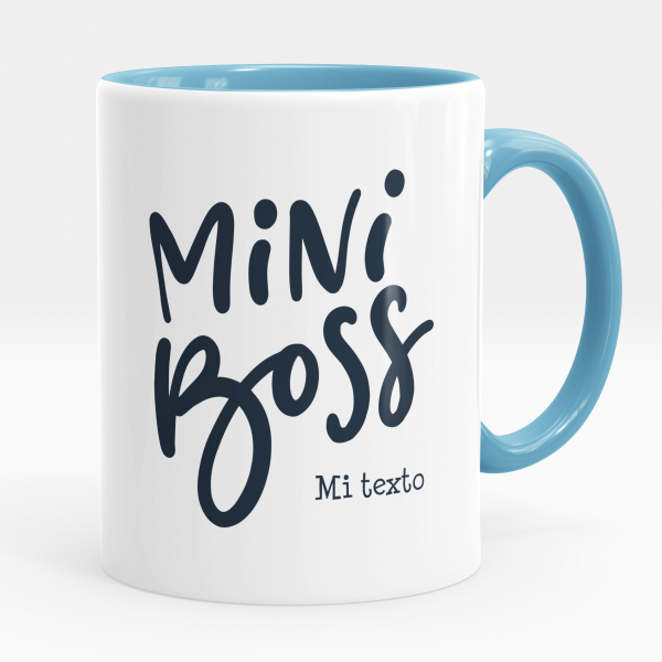 Taza personalizada - Mini boss