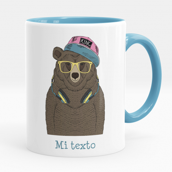 Taza personalizada - Oso música