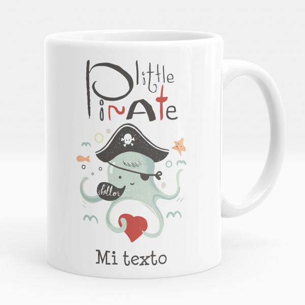 Taza personalizada - Pequeño pirata