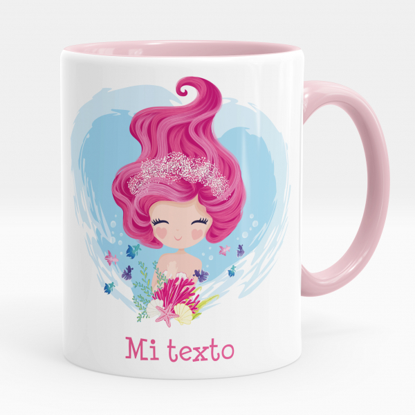 Taza personalizada - Sirena del océano