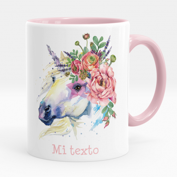 Taza personalizada - Unicornio