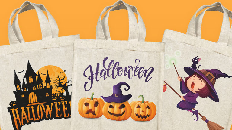 Bolsas de Halloween personalizables