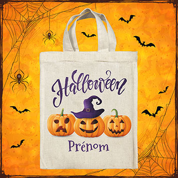 Bolsas de Halloween personalizables
