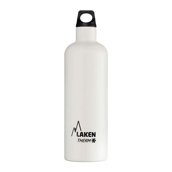 botellas isotérmicas de laken de 0,75 litros para hombres, - mujeres y niños color blanco isotérmicas de 0,75 litros para hombres - mujeres y niños color